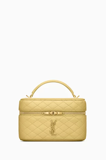 Gaby Vanity Bag in Lambskin Leather