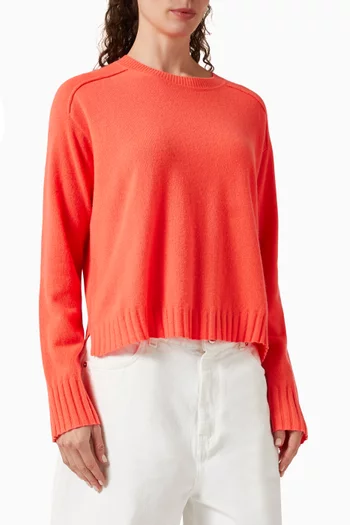 Emilia Knit Sweater in Cashmere