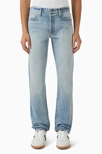 Straight Fit Jeans in Selvedge Denim