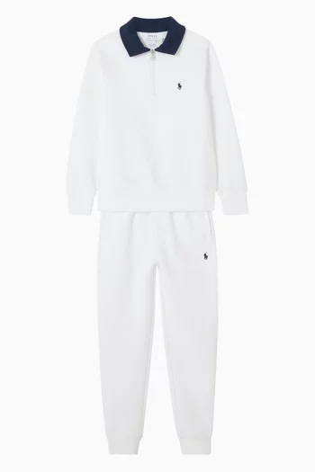Half-zip Sweatshirt in Knit