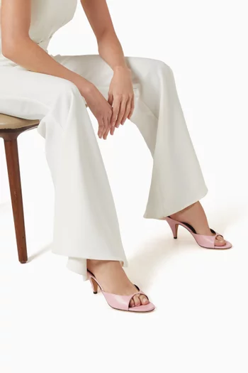 Haze 75 Mules in Leather