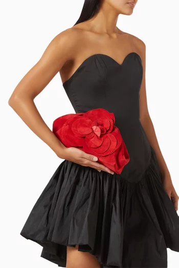 Rendez Vous Clutch in Suede