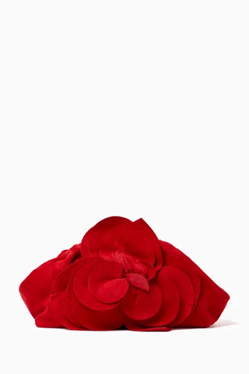 Rendez Vous Clutch in Suede