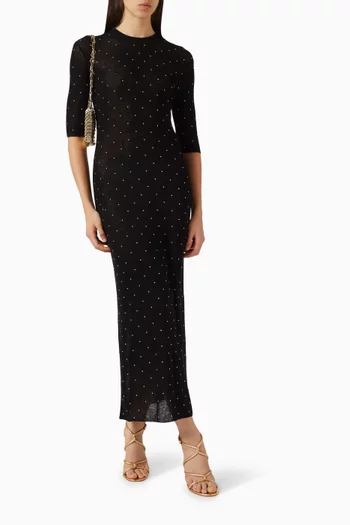 Rhinestone-embellished Dress