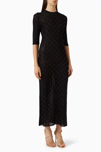 Rhinestone-embellished Dress