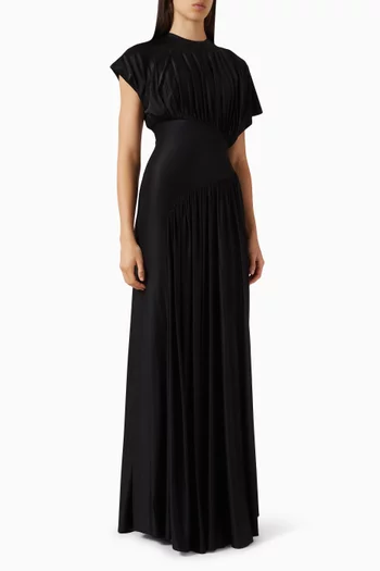 Ruched Dress in Jersey