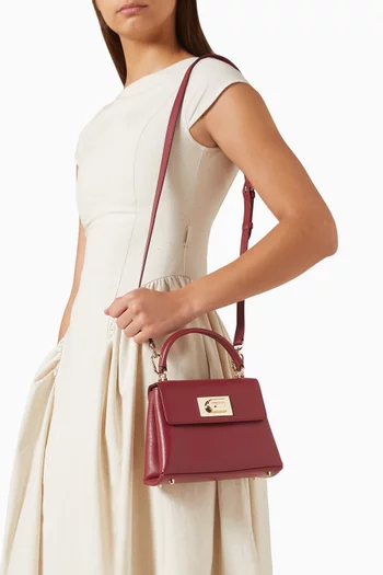 Mini 1927 Top Handle Bag in Leather