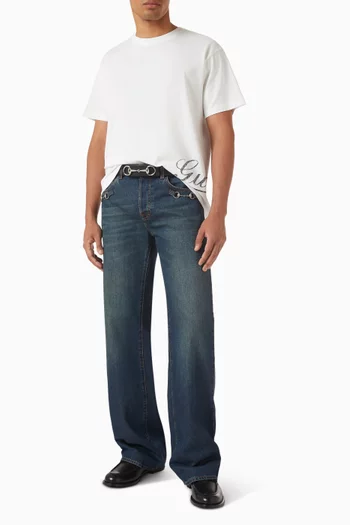 Logo T-shirt in Cotton