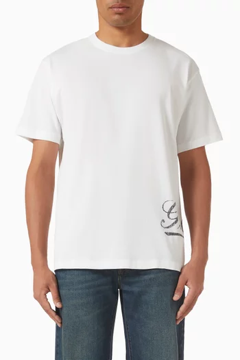 Logo T-shirt in Cotton