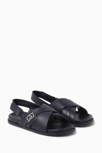 Crossover Sandals