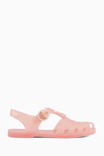 Double G Sandals in Rubber