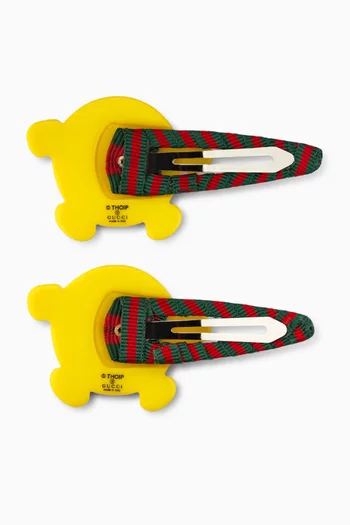 x MR. MEN™ LITTLE MISS™ Web Hair Clips, Set of 2