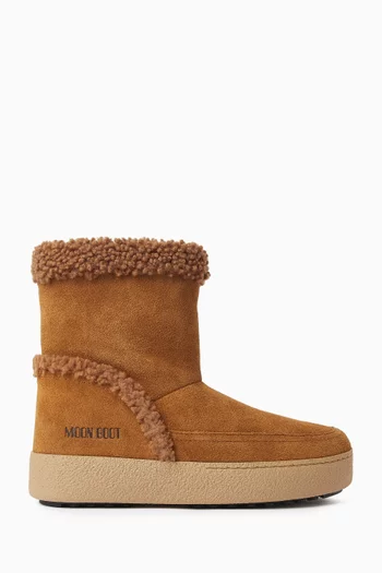 Ltrack Tina Boots in Suede & Leather
