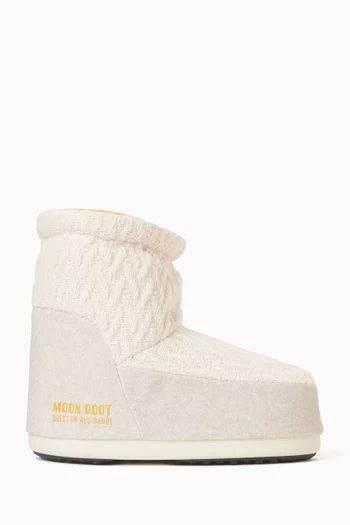 x Guest In Residence Icon Low No Lace Boots in Knit