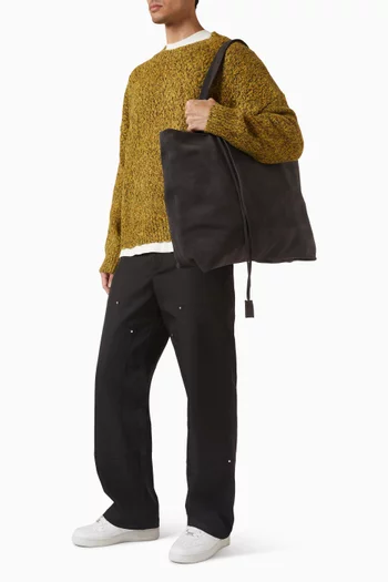 Heathrow Tote Bag in Suede