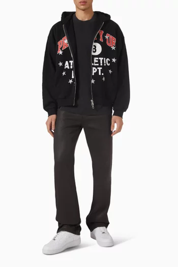 Property of Zip Hoodie in Cotton