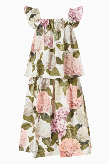 Multi-Floral Skirt