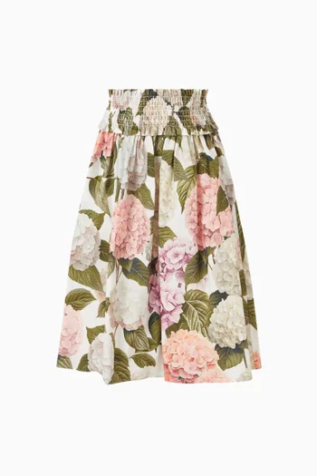 Multi-Floral Skirt