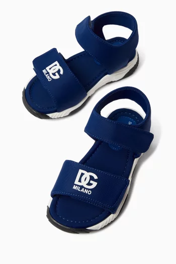 DG Velcro Sandals in Rubber