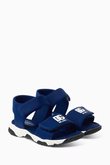 DG Velcro Sandals in Rubber