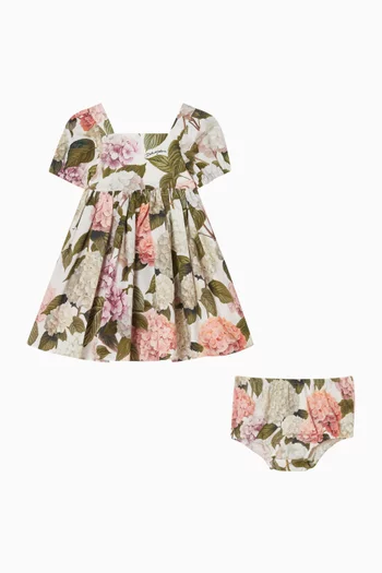 Floral Dress in Cotton