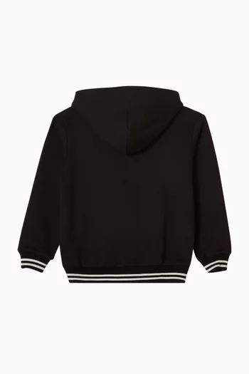 Logo Hoodie in Cotton