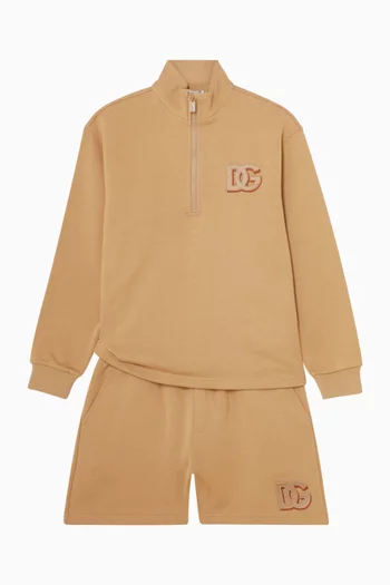 Half Zip Crewneck