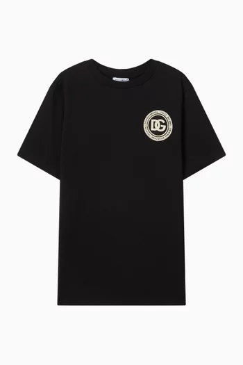 DG-patch T-shirt in Cotton