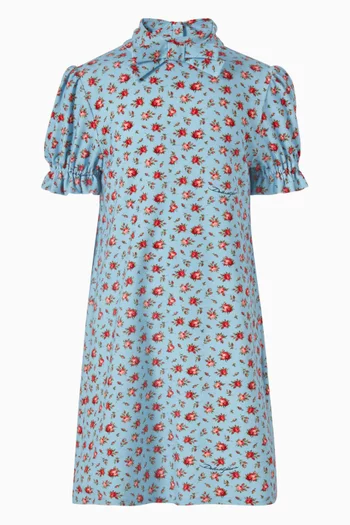 Printed Dress in Cotton