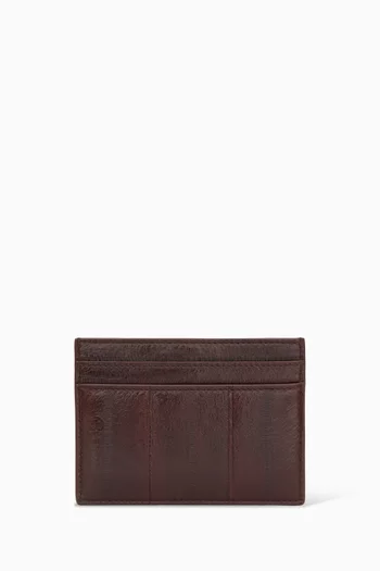 Tiny Cassandre Card Case in Eel Leather