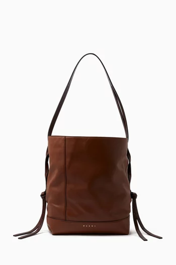 Logo Sac Bag in Leather