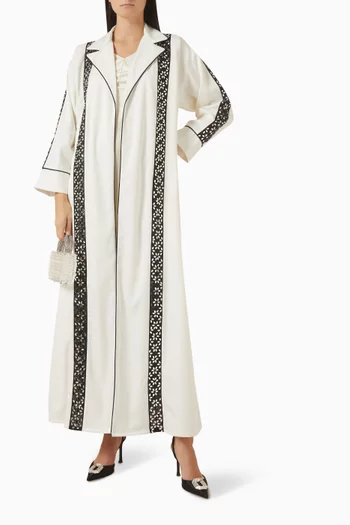 Mirror-work Abaya