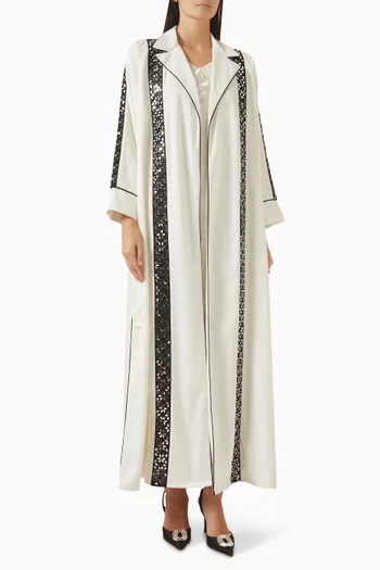 Mirror-work Abaya
