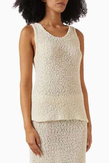 Ella Tank Top in Cashmere-blend