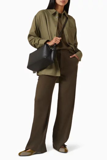 Cashmina Pocket Shirt in Cashmere-wool