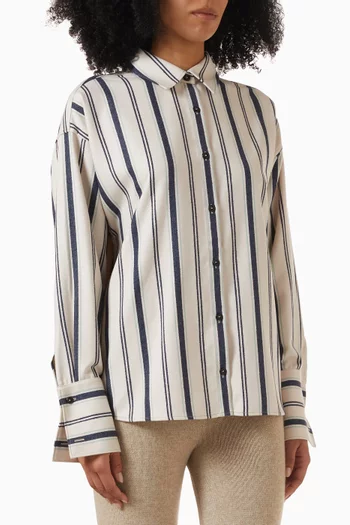 Cashlite Berti Overshirt in Wool & Cashmere