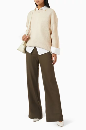 Cashmina Studio Pants in Cashmere-wool