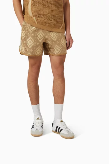 Clot Samba Espadrille Sneakers in Leather