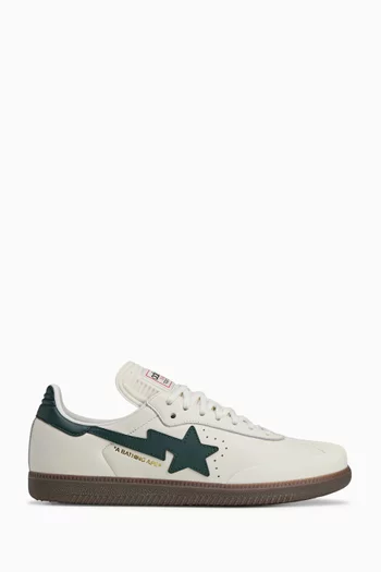 x BAPE Samba Sneakers in Leather