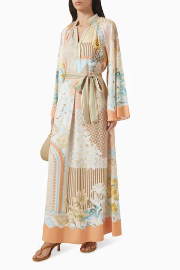 Artira Dress in Twill-satin