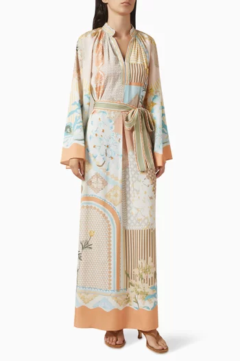 Artira Dress in Twill-satin