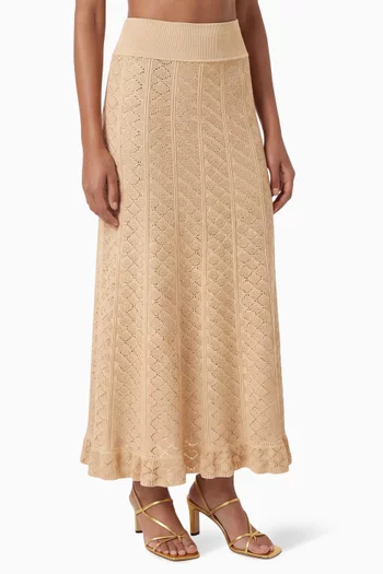 Maxi Skirt in Knit