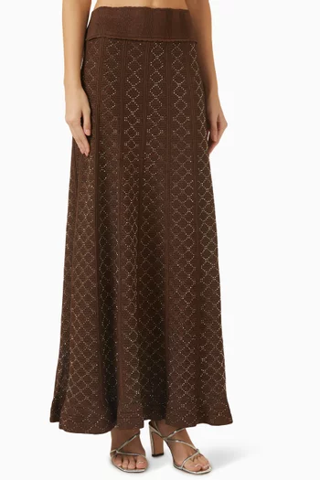 Maxi Skirt in Knit