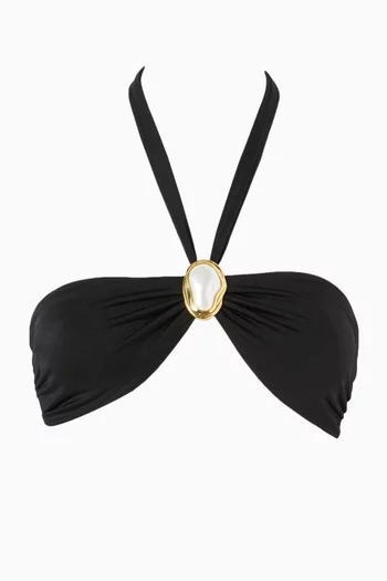 Coast Moonstone Bandeau Bikini Top