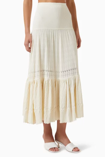 Aria Knit Skirt in Viscose Blend