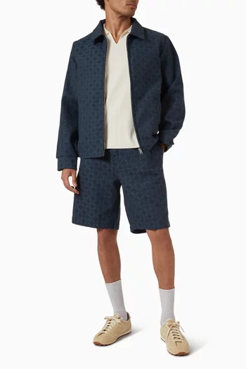 Cross Shorts in Denim