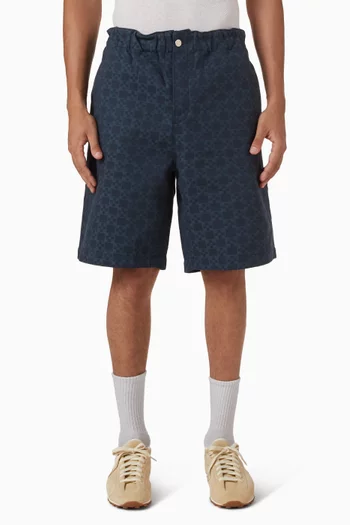 Cross Shorts in Denim
