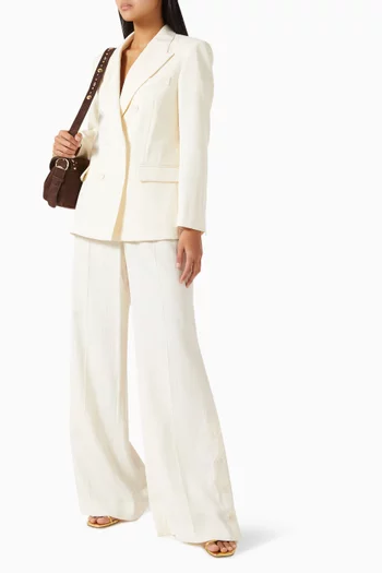Tobias Wide-leg Pants in Viscose