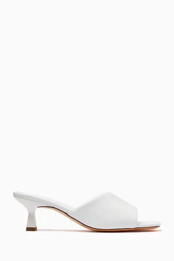 Lovely 55 Mule Sandals in Leather