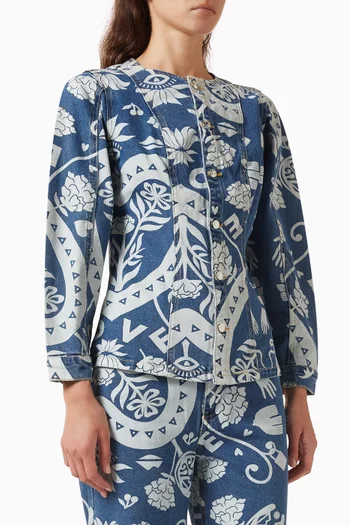 Amara Jacket in Denim